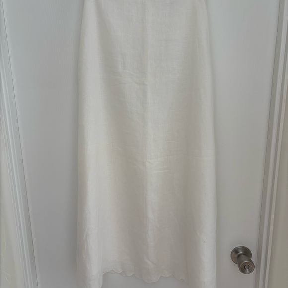 Reformation White Midi Skirt - Picture 4 of 4